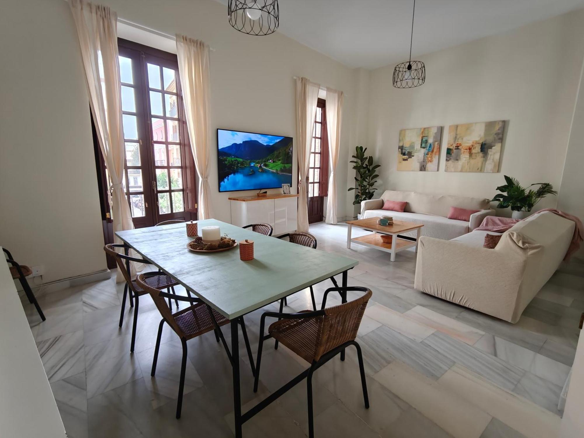Charming Bright With Balconies On Cuesta Del Rosario Apartment Sevilla